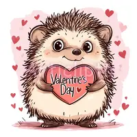 Video preview of Mega Bundle Valentine's Day Clipart. Slideshow featuring a variety of bears, gnomes, and hearts. Isolated PNGs for stickers and planners.