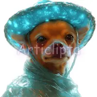 Video preview of Chihuahua Blue Style Clipart Bundle. Slideshow featuring dogs in blue hats, crowns, and scarves. Isolated PNGs for stickers and scrapbooking.