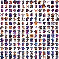 Grid view showing variety of Beagle and Boxer dog clipart. Detailed watercolor and artistic styles for pet portraits, sublimation transfers and digital products.