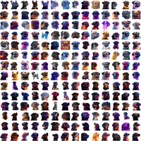 Full collection preview of Pug and Rottweiler clipart. Cute and tough dog designs suitable for t-shirt printing, stickers, scrapbooking and digital planner layouts.