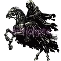 Video preview of Halloween Watercolor Clipart Bundle. Slideshow featuring spooky monsters, scarecrows, and pumpkin houses. Isolated PNGs for sublimation.