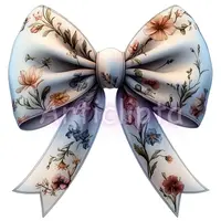 Video preview of Mix v3 Watercolor Clipart Bundle. Slideshow featuring floral skulls, bird nests, and vintage bicycles. Isolated PNGs for scrapbooking.