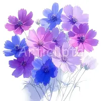 Video preview of Mega Bundle Flowers Botanical Watercolor Clipart. Slideshow featuring wildflowers, roses, and whimsical arrangements. Isolated PNGs for wedding stationery.