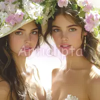 Video preview of Mega Bundle Girls Fashion Watercolor Clipart. Slideshow featuring aesthetic women, 90s fashion, and boho styles. Isolated PNGs for planner stickers.